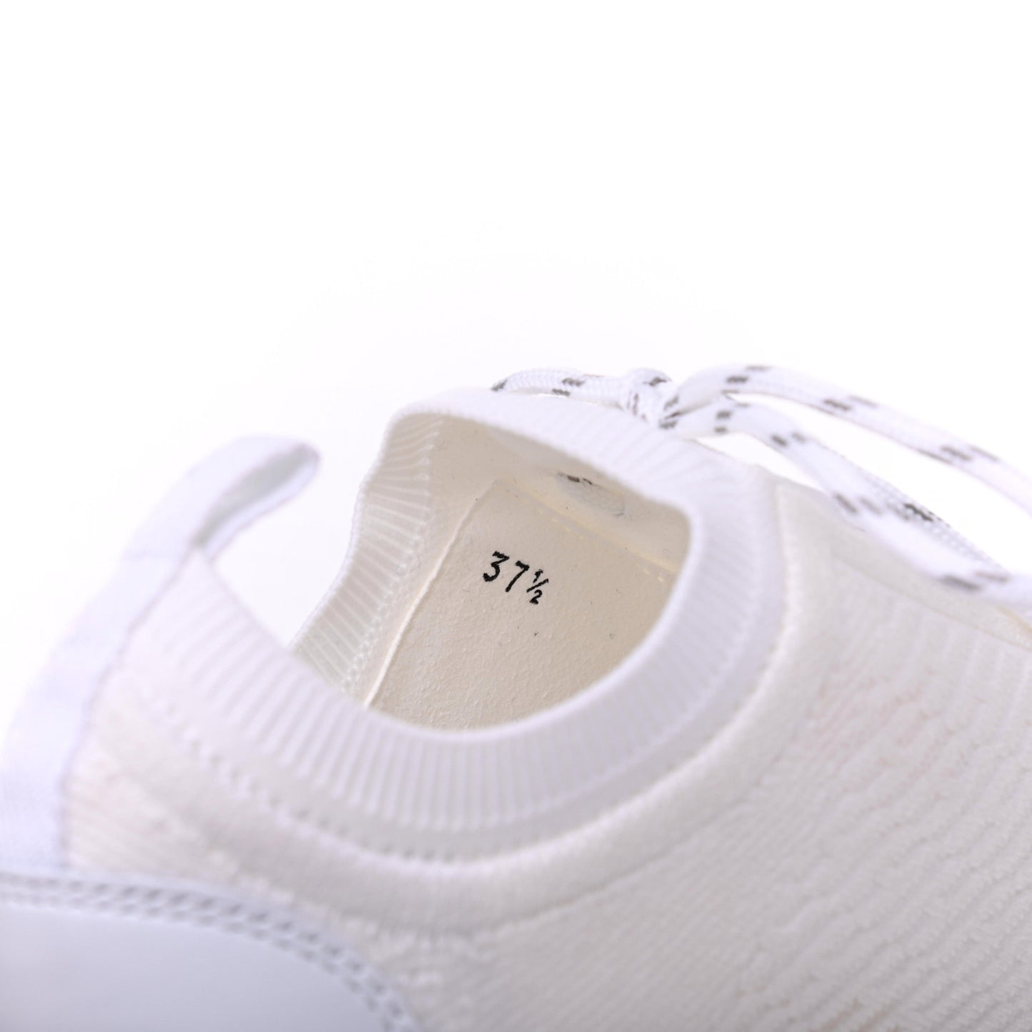 Knit Womens Addict Sneakers 37.5 White