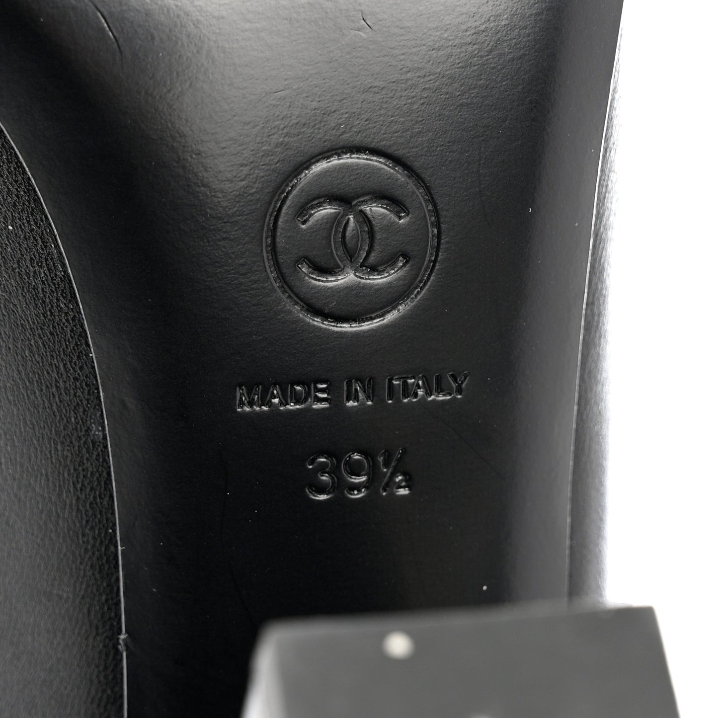 Lambskin Grosgrain Triangle & Collar 90 Ankle Boots 39.5 Black