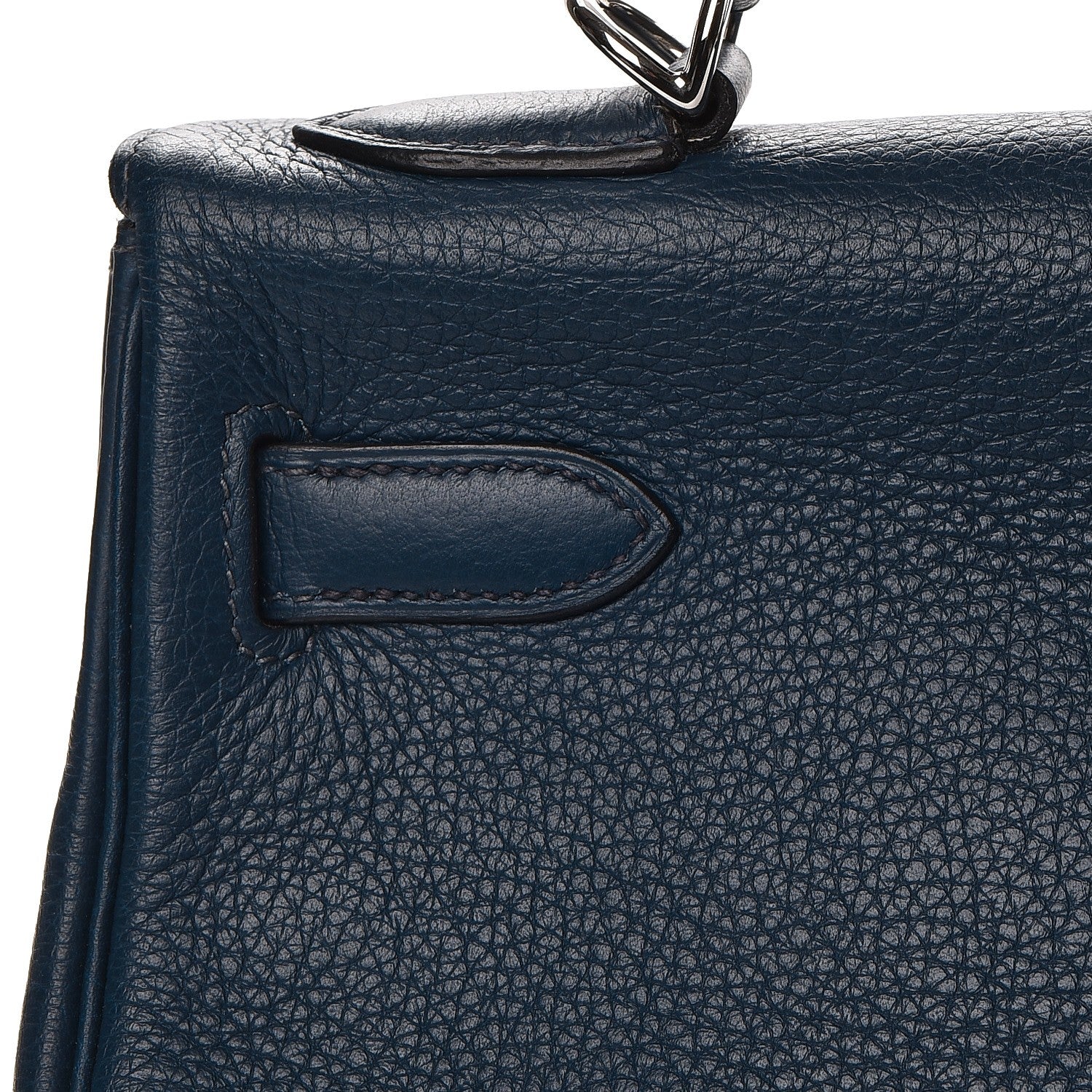 Hermes Taurillon Clemence Kelly Retourne 32 Bleu De Prusse 27 of 32