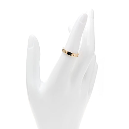 Cartier 18K Yellow Gold 3.5mm LOVE Wedding Band Ring 54 6.75 2 of 5