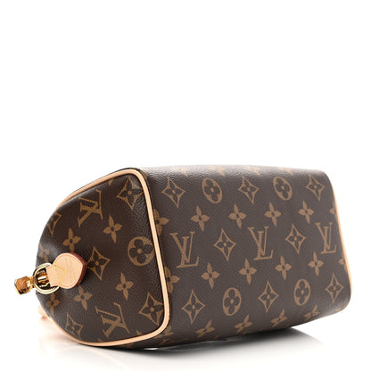Louis Vuitton Monogram Speedy Bandouliere 20 Black 4 of 10