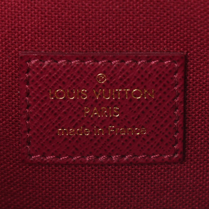 Louis Vuitton Monogram Pochette Felicie Chain Wallet Fuchsia 7 of 11