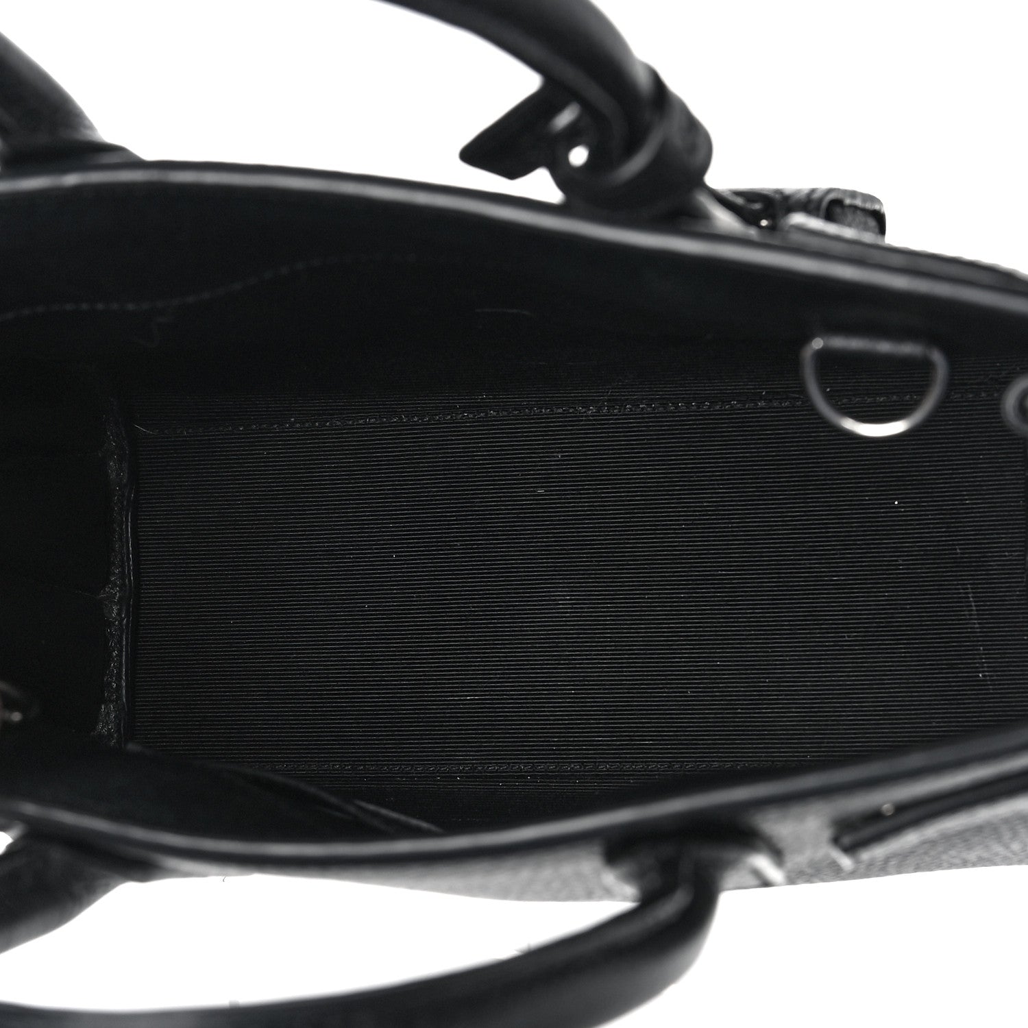 Saint Laurent Grained Calfskin Nano Sac De Jour Black 5 of 8