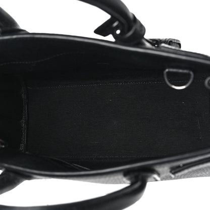 Saint Laurent Grained Calfskin Nano Sac De Jour Black 5 of 8