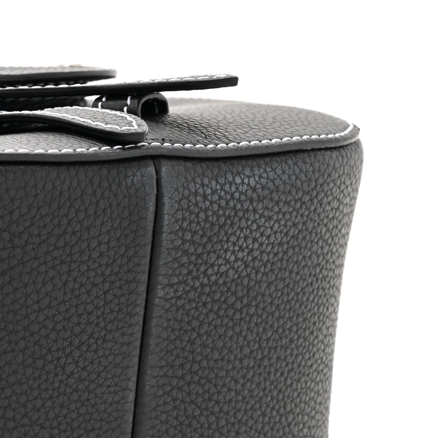 Christian Dior Grained Calfskin Mini Gallop Sling Bag Black 11 of 13