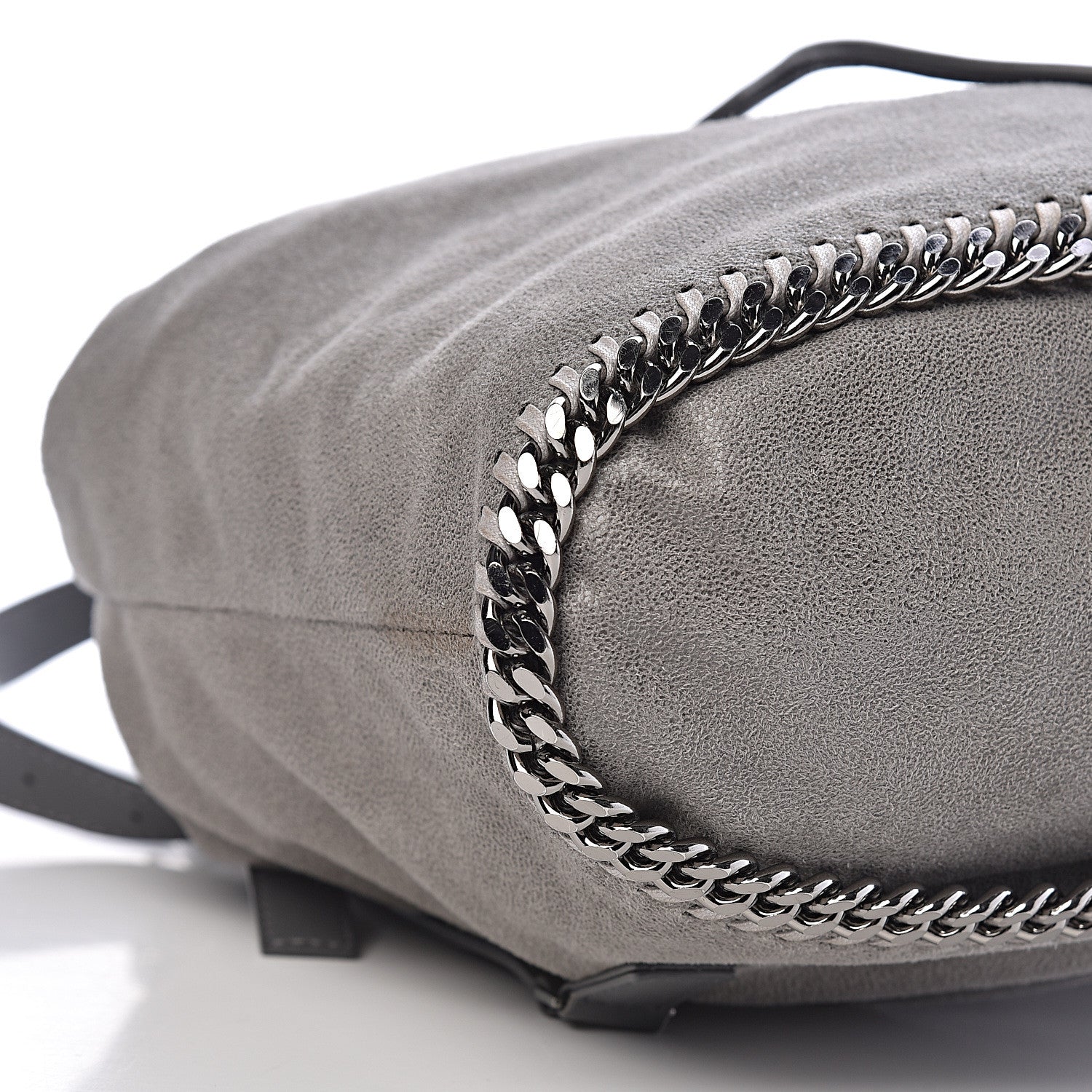 Stella McCartney Shaggy Deer Falabella Backpack Grey 7 of 9