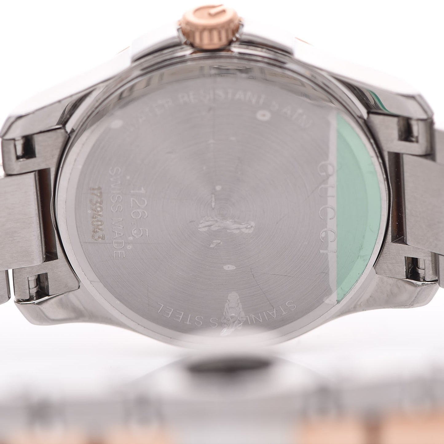 Stainless Steel 27mm 126.5 G-Timeless Quartz Watch Grey