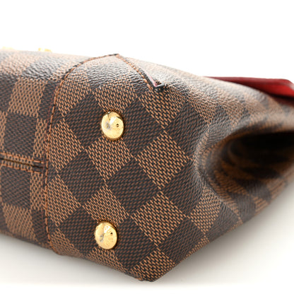 Louis Vuitton Damier Ebene Caissa Clutch Cherry Cherry 9 of 12