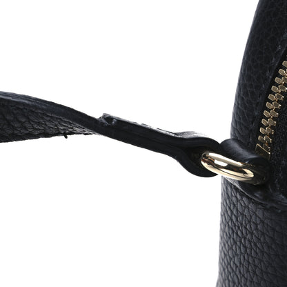 Gucci Pebbled Calfskin Small Soho Disco Bag Black 11 of 12
