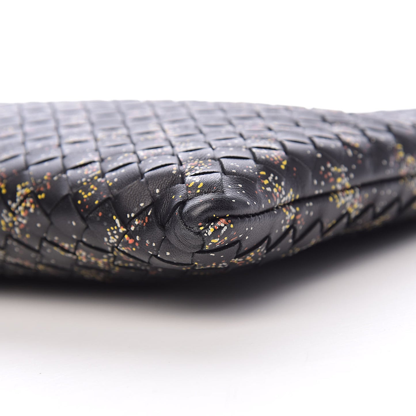 Nappa Intrecciato Microdots Document Case Multicolor
