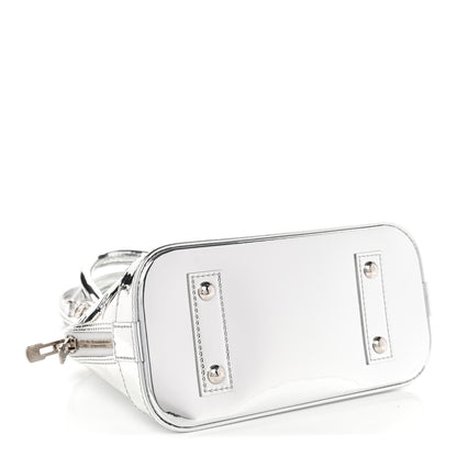Louis Vuitton Monogram Miroir Alma BB Silver 4 of 9