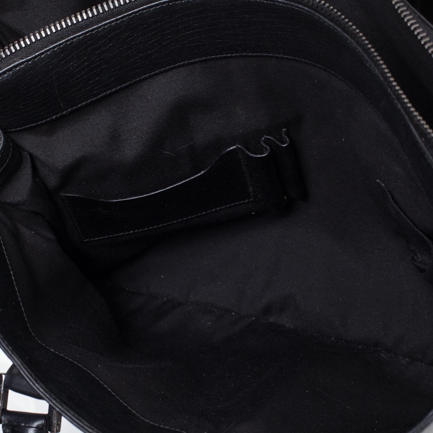 Gucci Leather Briefcase Laptop Work Bag Black 10 of 10