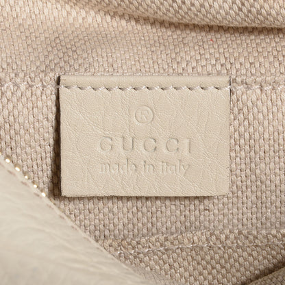 Gucci Pebbled Calfskin Small Soho Disco Bag Off White 6 of 8