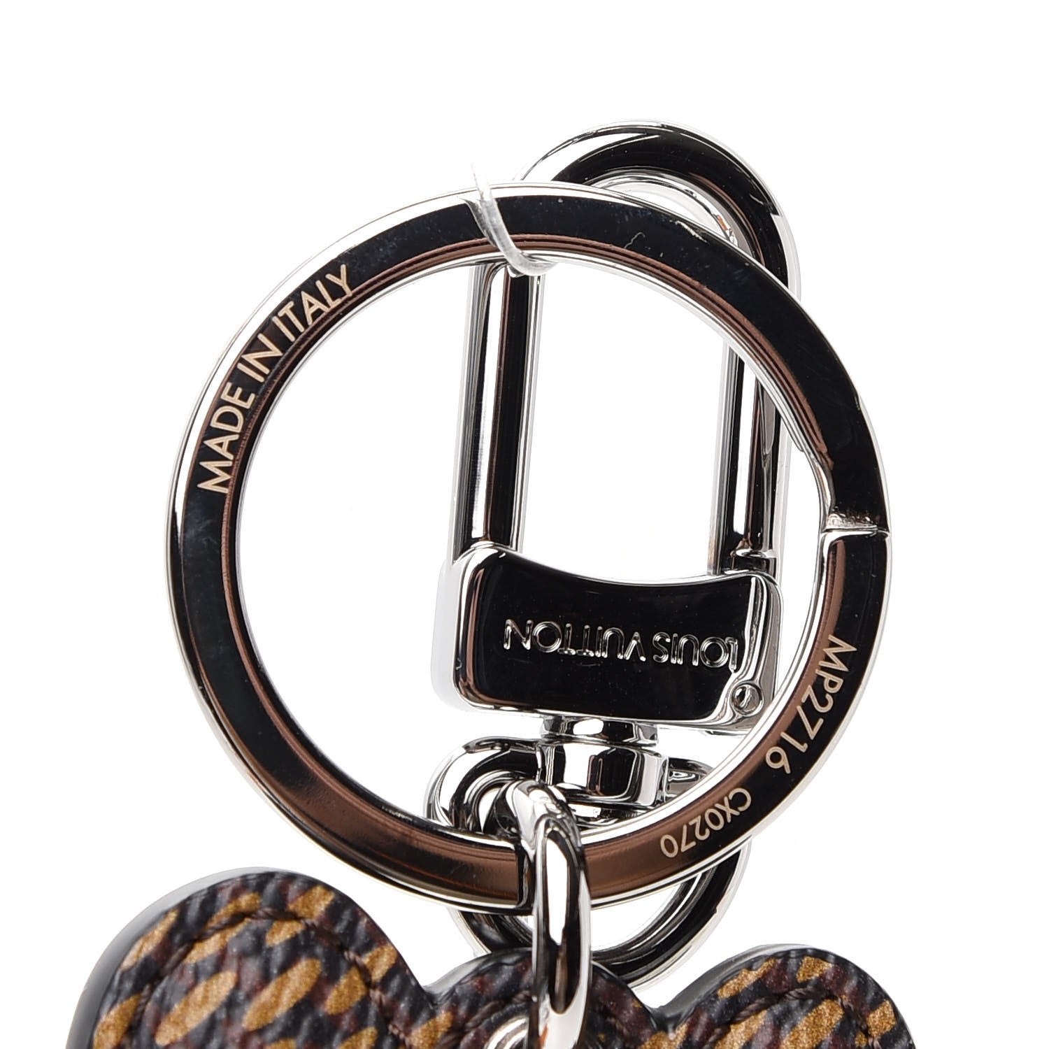Louis Vuitton X NIGO Damier Ebene Mountain Duck Bag Charm Key Holder 3 of 3