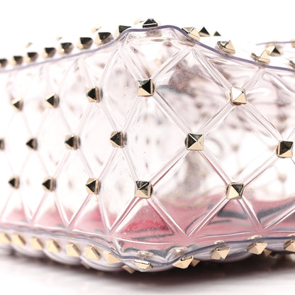 Valentino Garavani PVC Medium Rockstud Spike Shoulder Bag 9 of 9