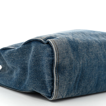 Telfar Denim Medium Shopping Bag Blue 9 of 10