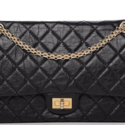 Chanel Aged Calfskin Quilted 2.55 Reissue 226 Flap Black 10 of 10