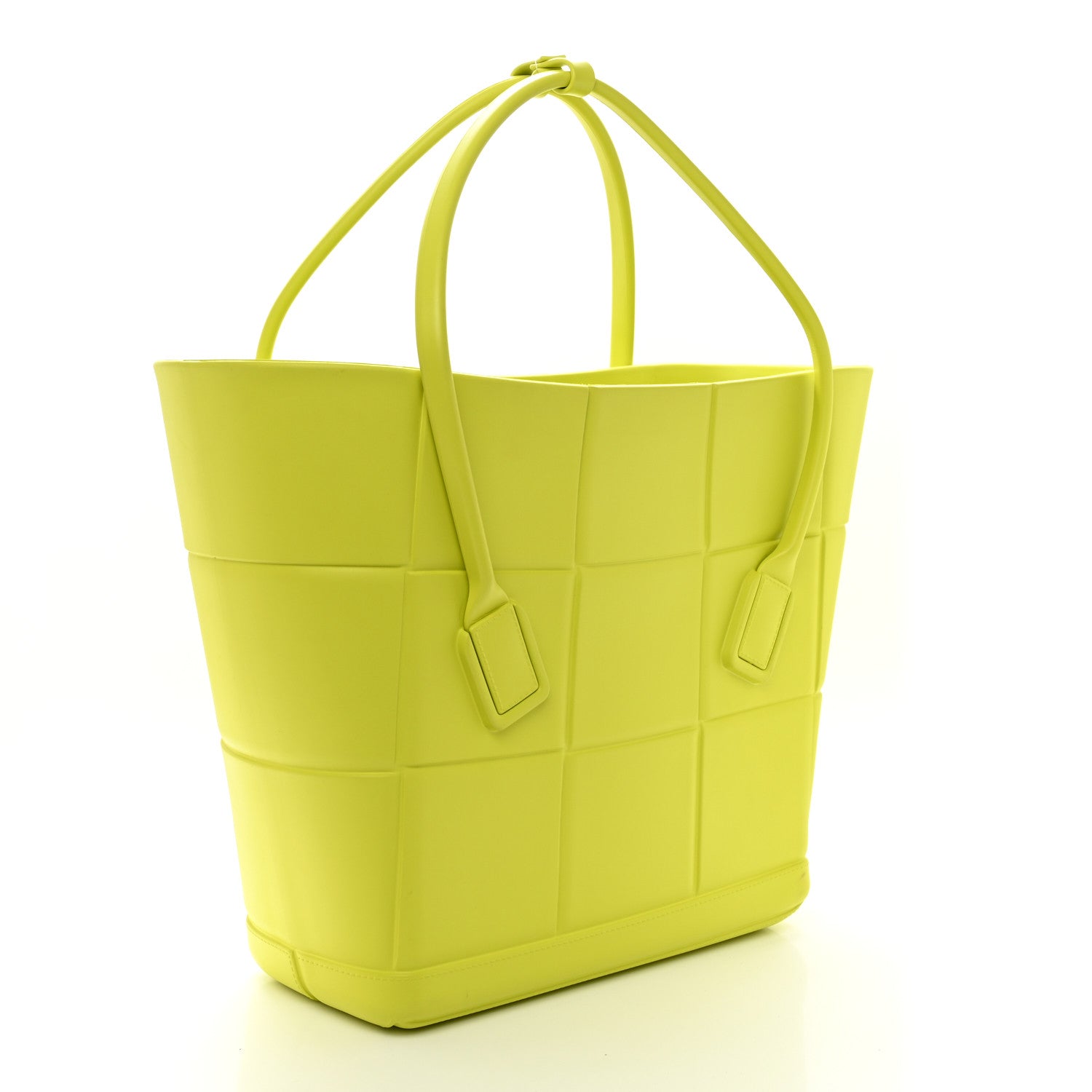 Bottega Veneta Rubber Maxi Intrecciato Medium Arco Kiwi Green 2 of 11