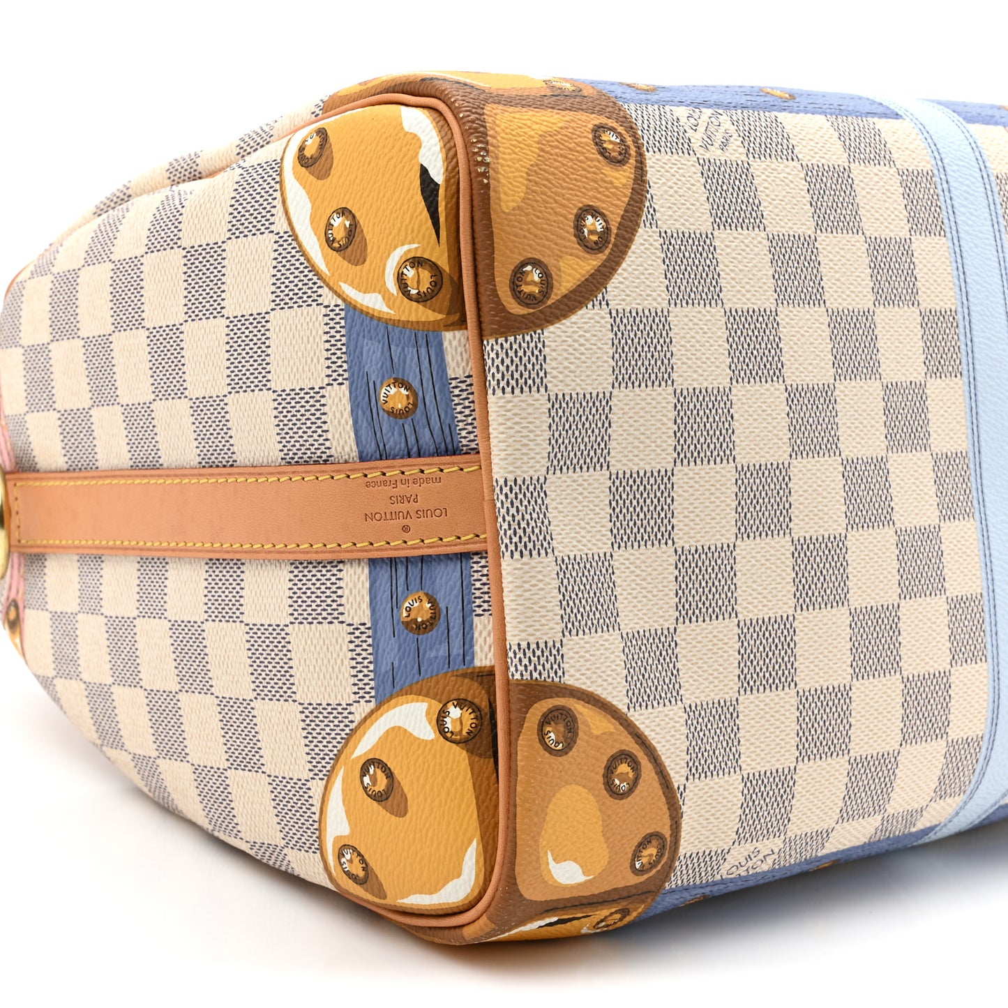 Damier Azur Summer Trunks Speedy Bandouliere 30