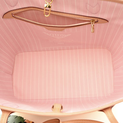 Louis Vuitton Monogram Giant By The Pool Neverfull MM Light Pink 6 of 11