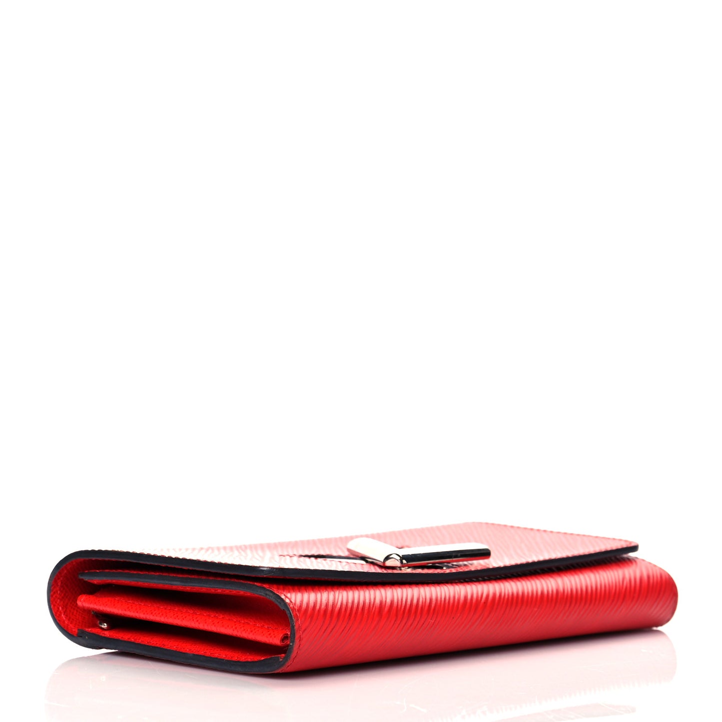 Epi Twist Wallet Coquelicot