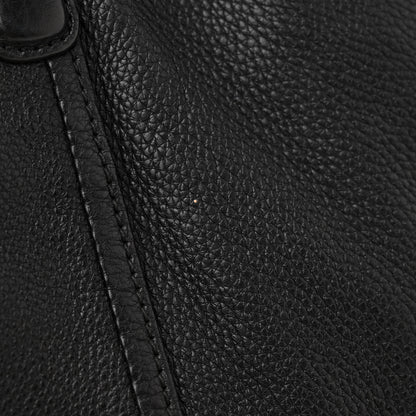 Gucci Pebbled Calfskin Large Soho Shoulder Bag Black 12 of 13
