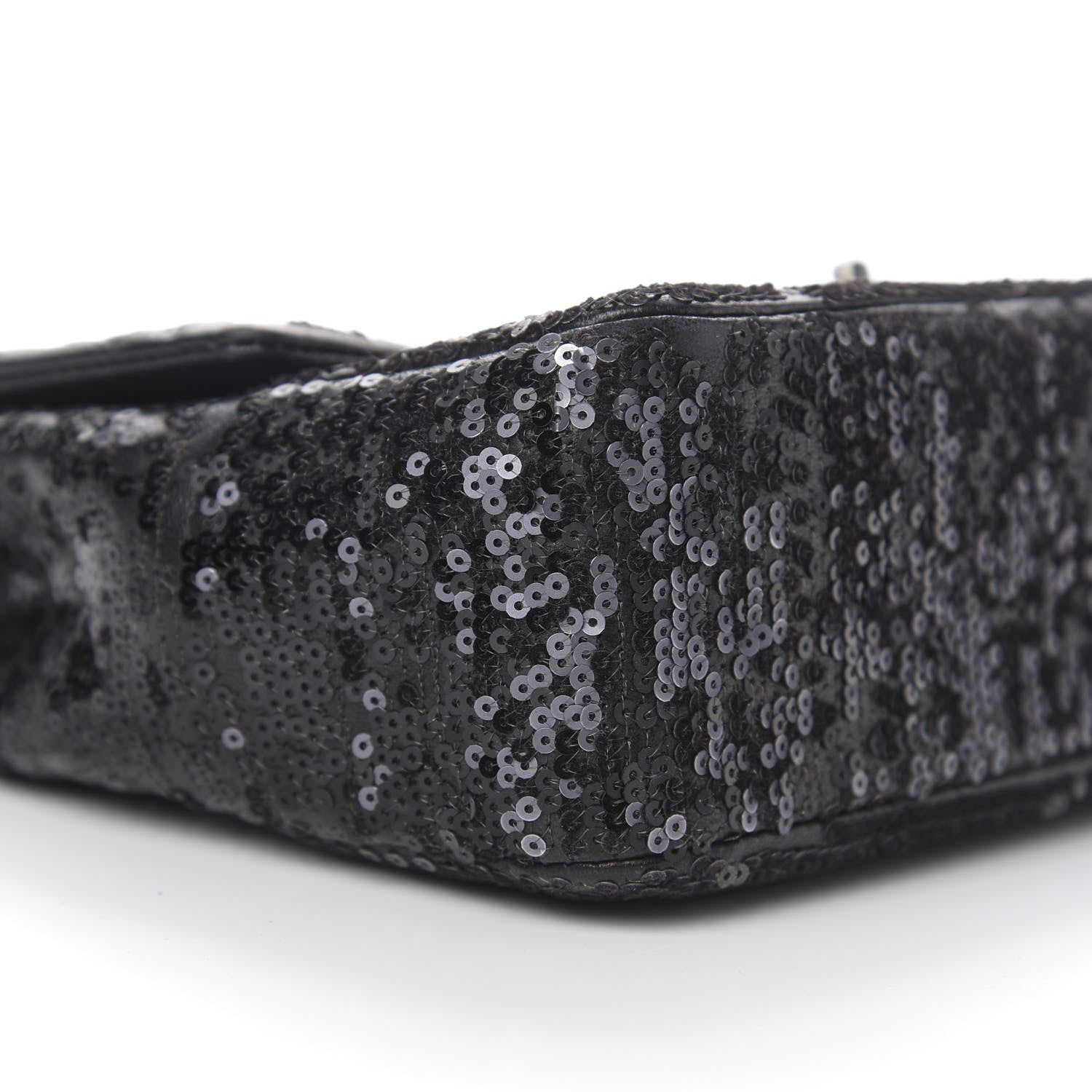 Chanel Sequin Lambskin Medium Moonlight on Water Flap Black 10 of 12