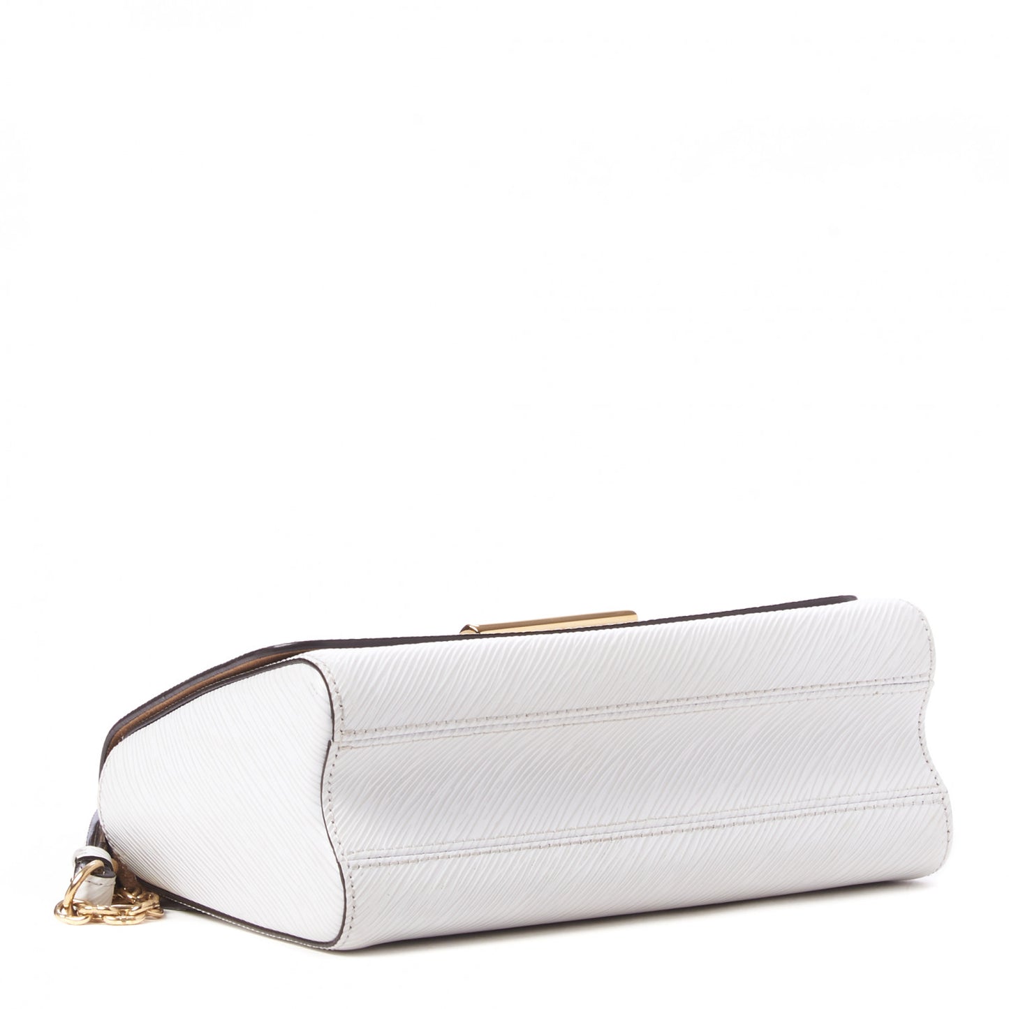 Epi Twist Shoulder Bag MM White