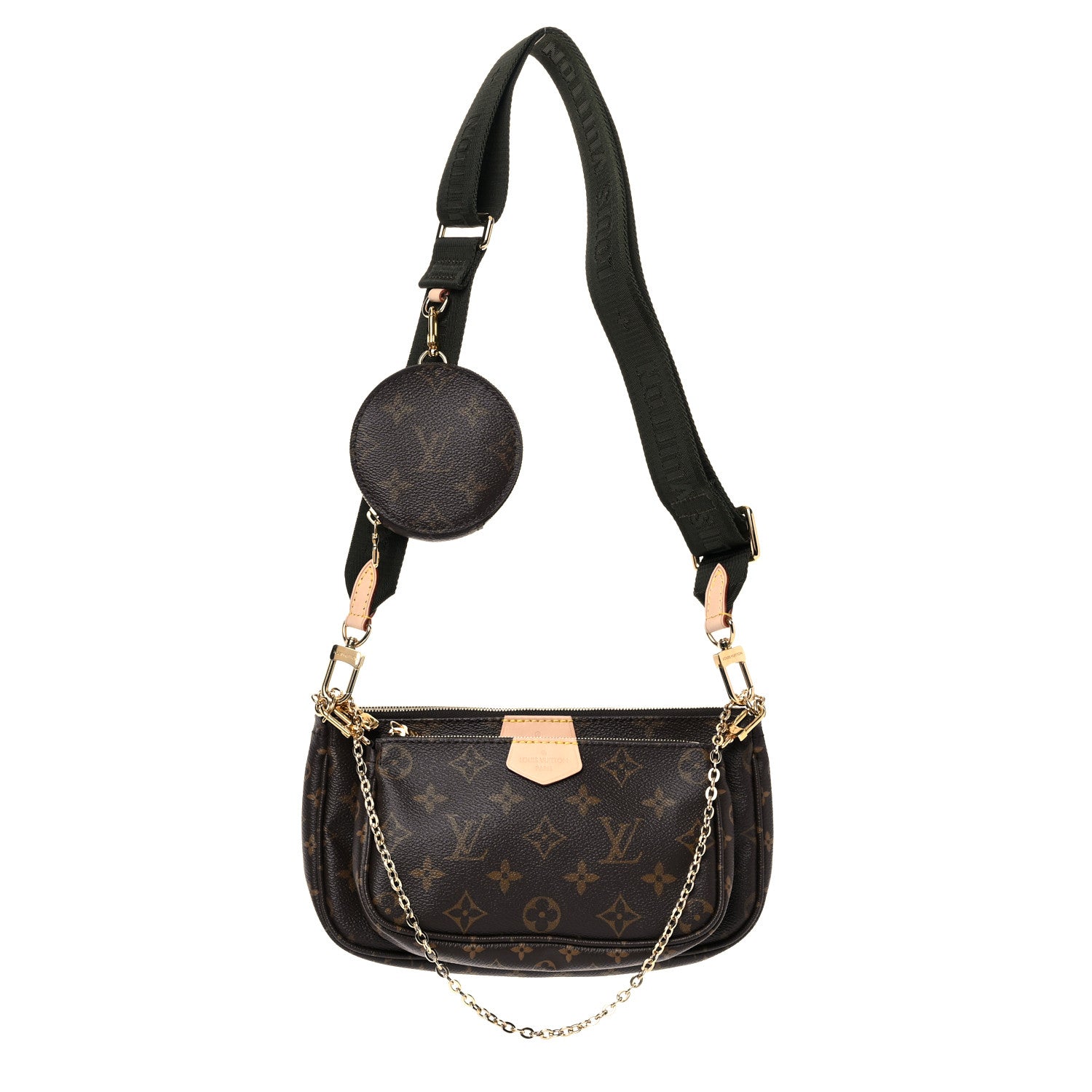 Louis Vuitton Monogram Multi Pochette Accessories Kaki 1 of 14