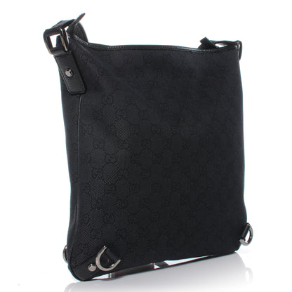 Gucci Monogram Abbey Messenger Bag Black 3 of 8