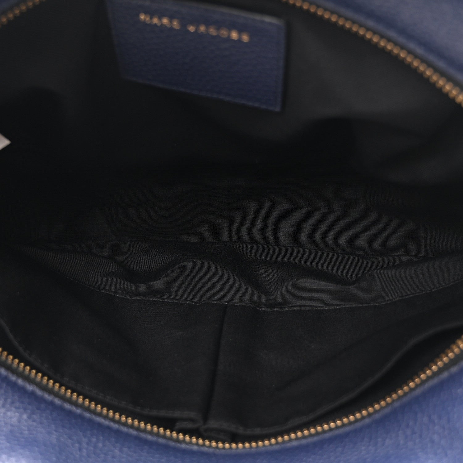 Marc Jacobs Pebbled Calfskin Gotham Bauletto Satchel Blue 4 of 9