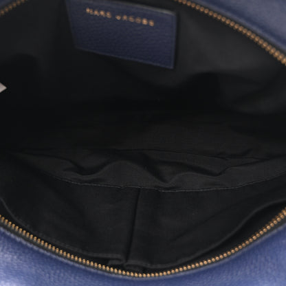 Marc Jacobs Pebbled Calfskin Gotham Bauletto Satchel Blue 4 of 9