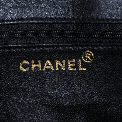 Chanel Quilted Lambskin Shopping Tote Black 6 of 10