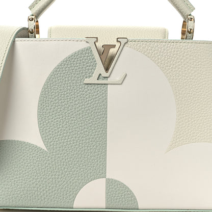 Louis Vuitton Taurillon Monogram Flower Capucines BB Jade 7 of 12