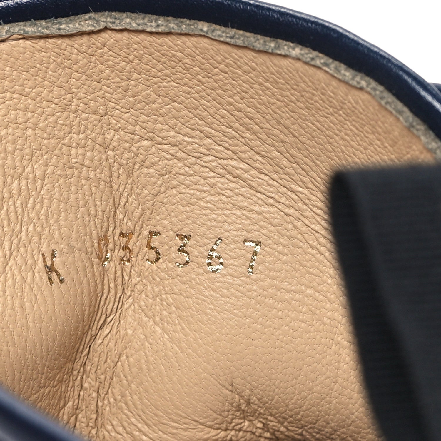 Chanel Calfskin Grosgrain Chain Lace Up CC Short Boots 36 Navy Black 9 of 9