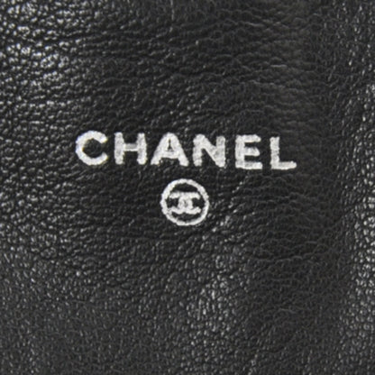Chanel Lambskin Half Moon Wallet On Chain Bag Black 7 of 11