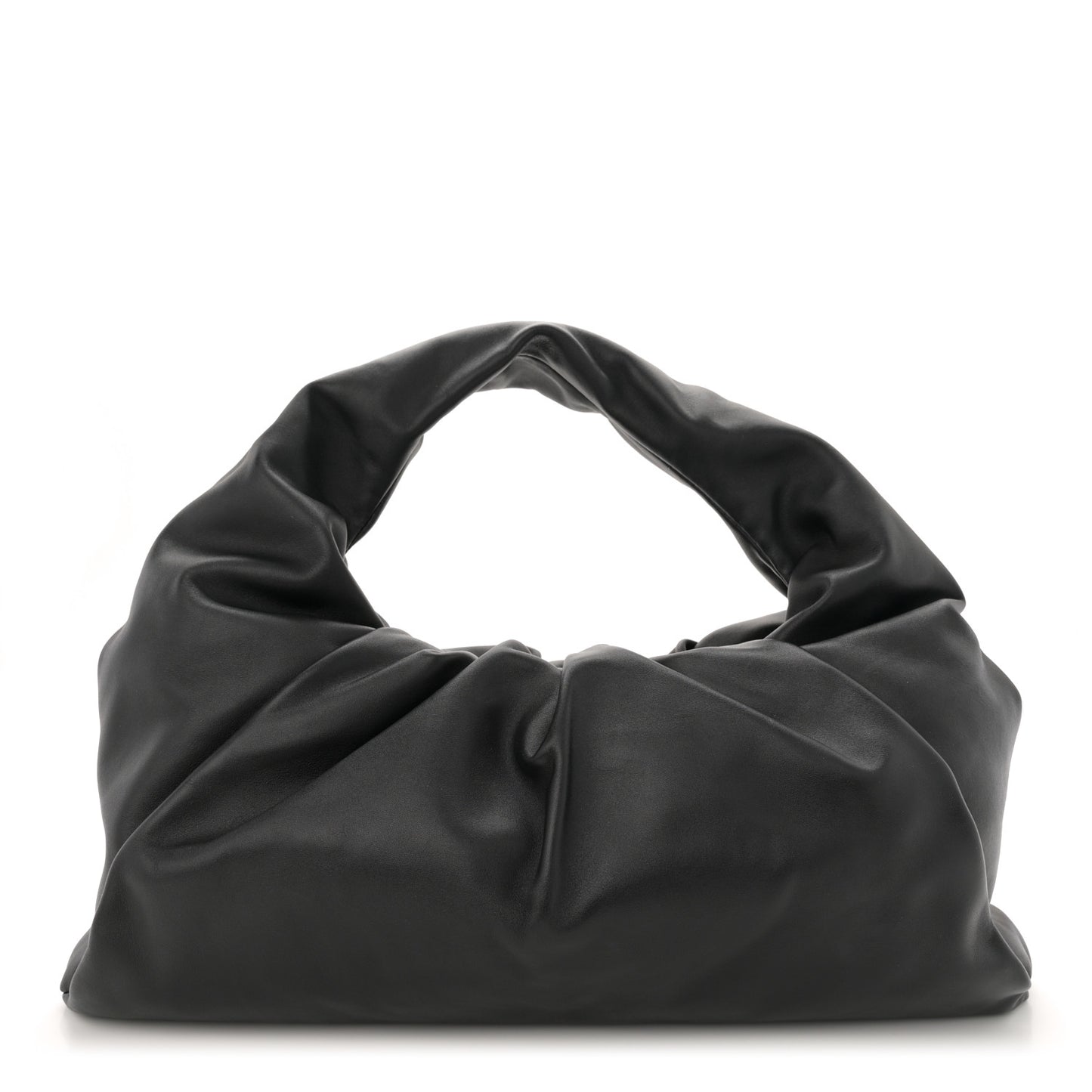 Smooth Butter Calfskin Small The Shoulder Pouch Black