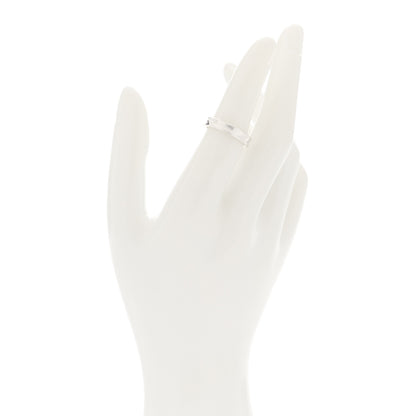 Tiffany Sterling Silver Narrow 1837 Band Ring 50 5.25 2 of 4