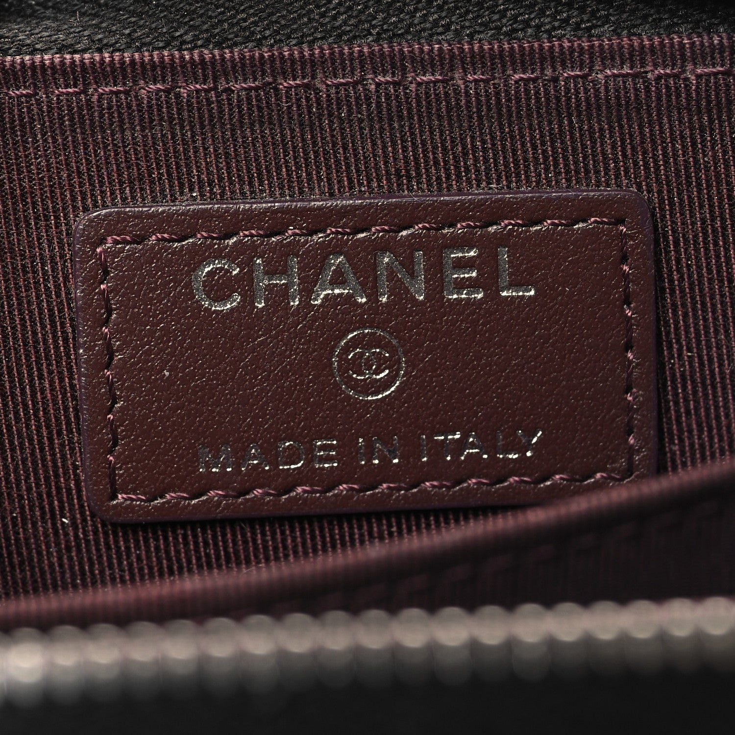 Chanel Caviar Quilted Zip Coin Purse Black 6 of 8