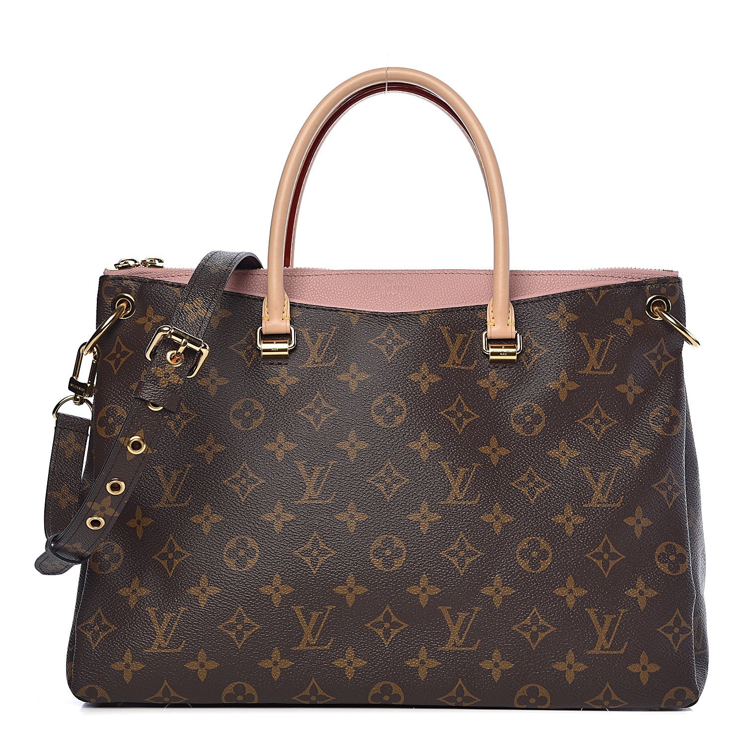 Louis Vuitton Monogram Pallas Rose Ballerine 1 of 12