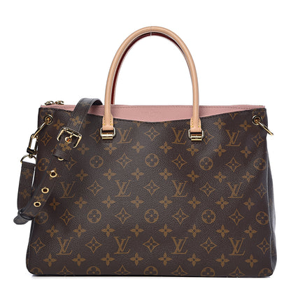 Louis Vuitton Monogram Pallas Rose Ballerine 1 of 12