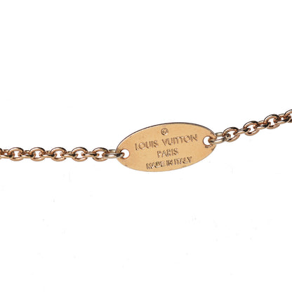 Louis Vuitton Flower Full Necklace Gold 5 of 7