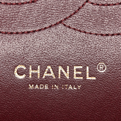 Chanel Lambskin Quilted Jumbo Double Flap Black 6 of 10