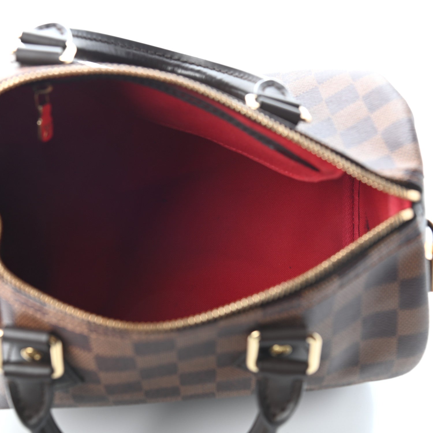 Louis Vuitton Damier Ebene Speedy 25 5 of 9