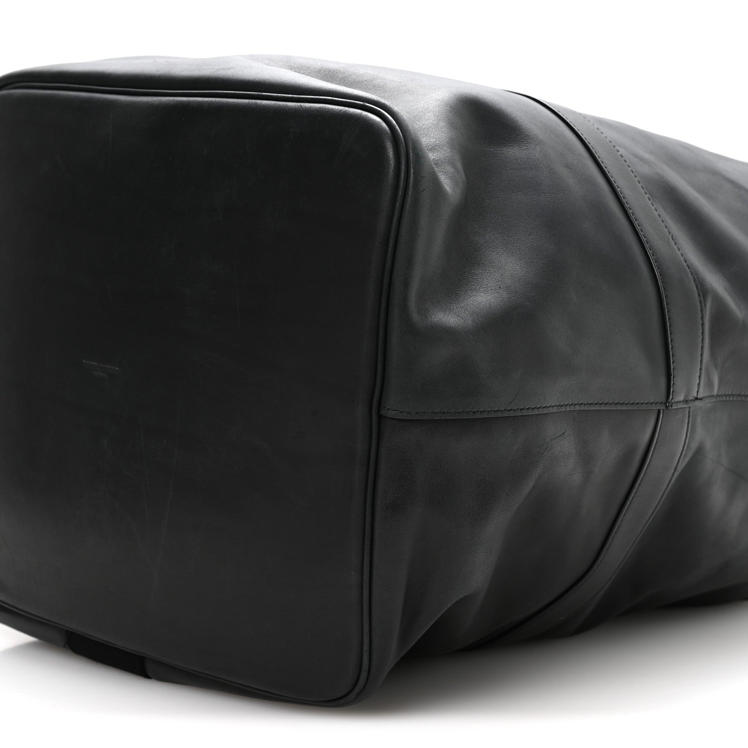 Saint Laurent Calfskin Rive Gauche Sling Bag Black 10 of 11