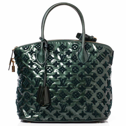 Louis Vuitton Patent Lambskin Fascination Lockit Vert Fonce 1 of 9