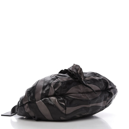 Prada Vitellino Mordo Hobo Grafite 4 of 11