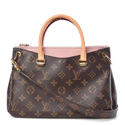 Louis Vuitton Monogram Pallas BB Rose Ballerine 1 of 11