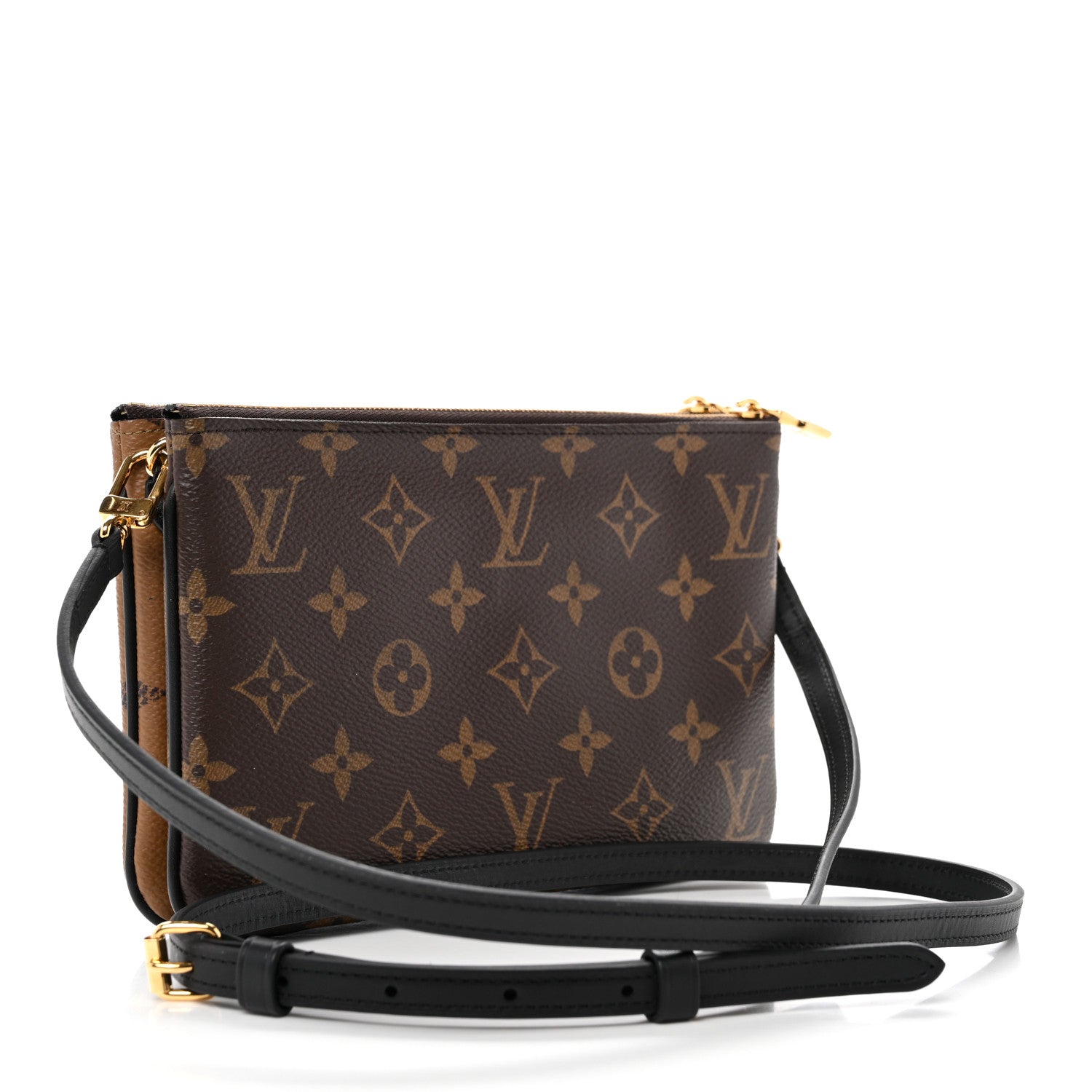 Louis Vuitton Reverse Monogram Giant Double Zip Pochette 3 of 11