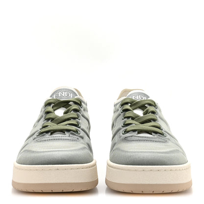 Fendi Fabric Mesh Fendi Match Low Top Sneakers 36 Musk White 3 of 9